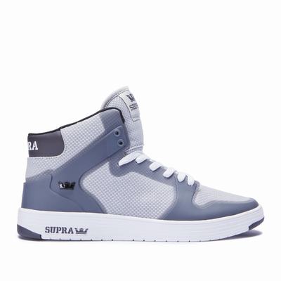 Férfi Supra VAIDER 2.0 Magasszárú Cipő HU364510 Kék/Szürke